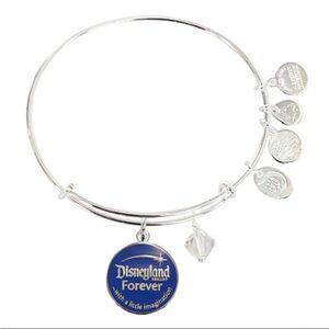 Disney Alex And Ani Bracelet - Disneyland Forever - Silver 60th Anniversary NEW